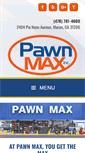 Mobile Screenshot of pawnmaxinc.com